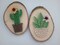 String Art Cactus with Flower image 1